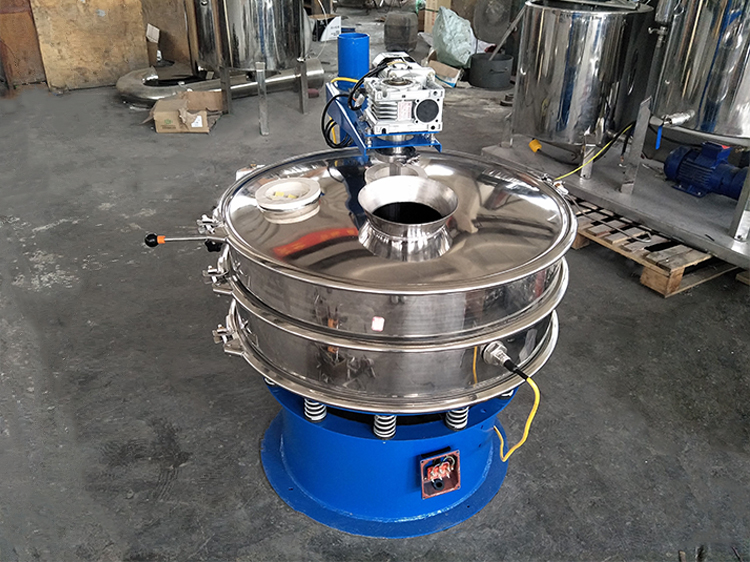 刮板式強(qiáng)制振動篩粉機(jī)